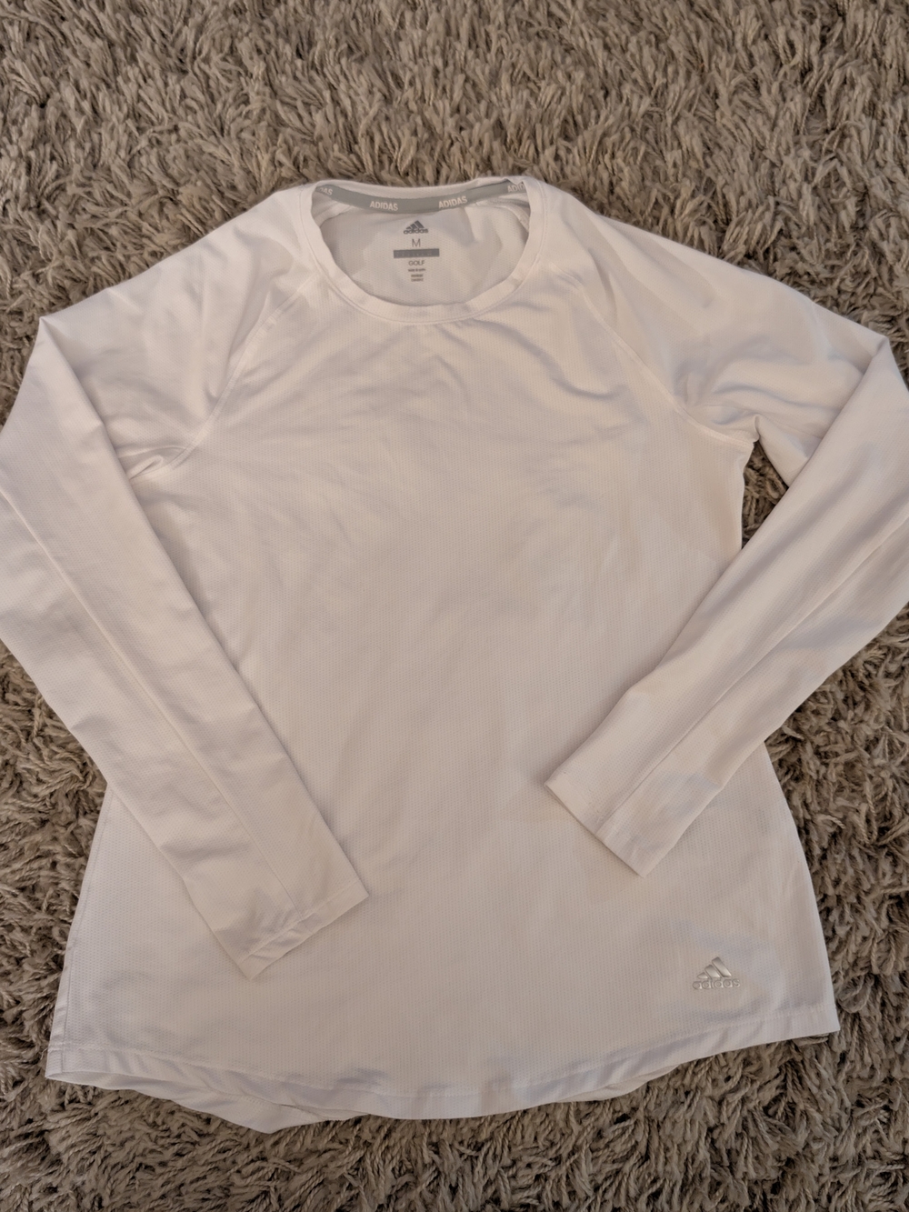 Adidas Golf Long Sleeve UPF50 Base Layer Top — M